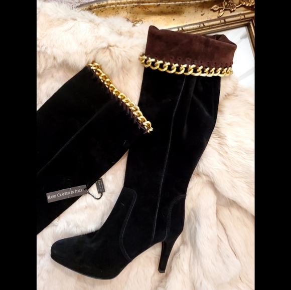 Carisma Suede/ Leather Boots - Picture 2 of 4